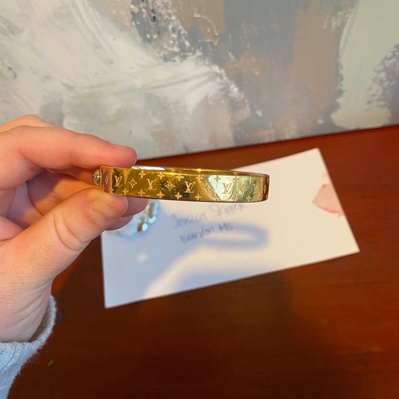 Louis Vuitton Nanogram Bracelet 19 Gold - Picture 5 of 9